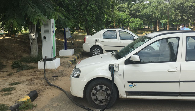 India Exicom Smart Charging Pile Project (India)