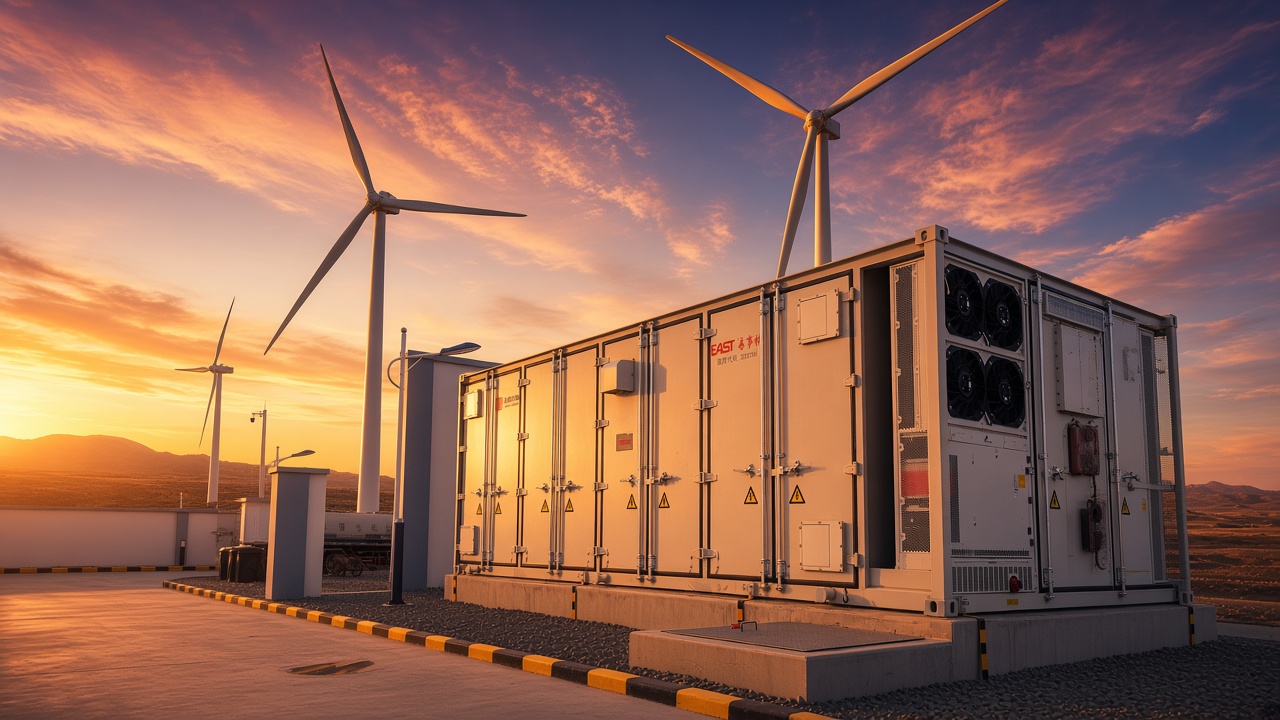 From Weather-Dependent to Controllable: EAST Energy Storage Supports Datang Jingtai Wind Project